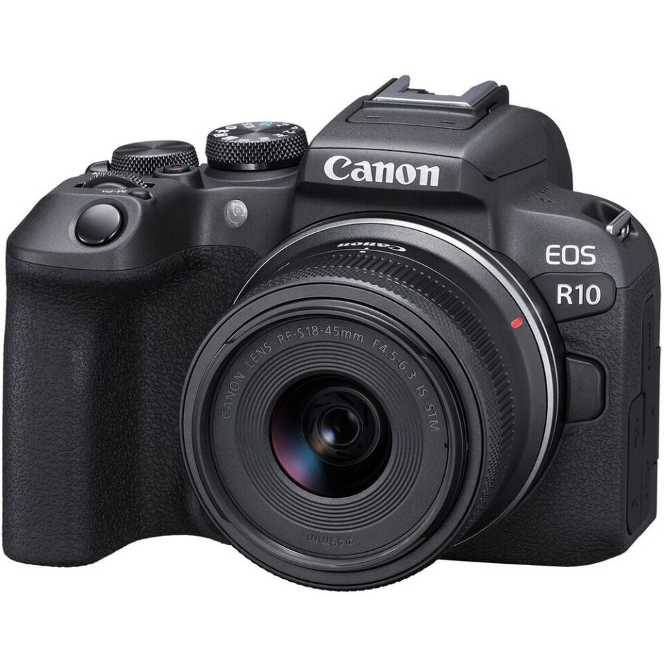 Canon EOS R10 + 18-45mm IS STM Lens Kit (Canon Eurasia Garantili)