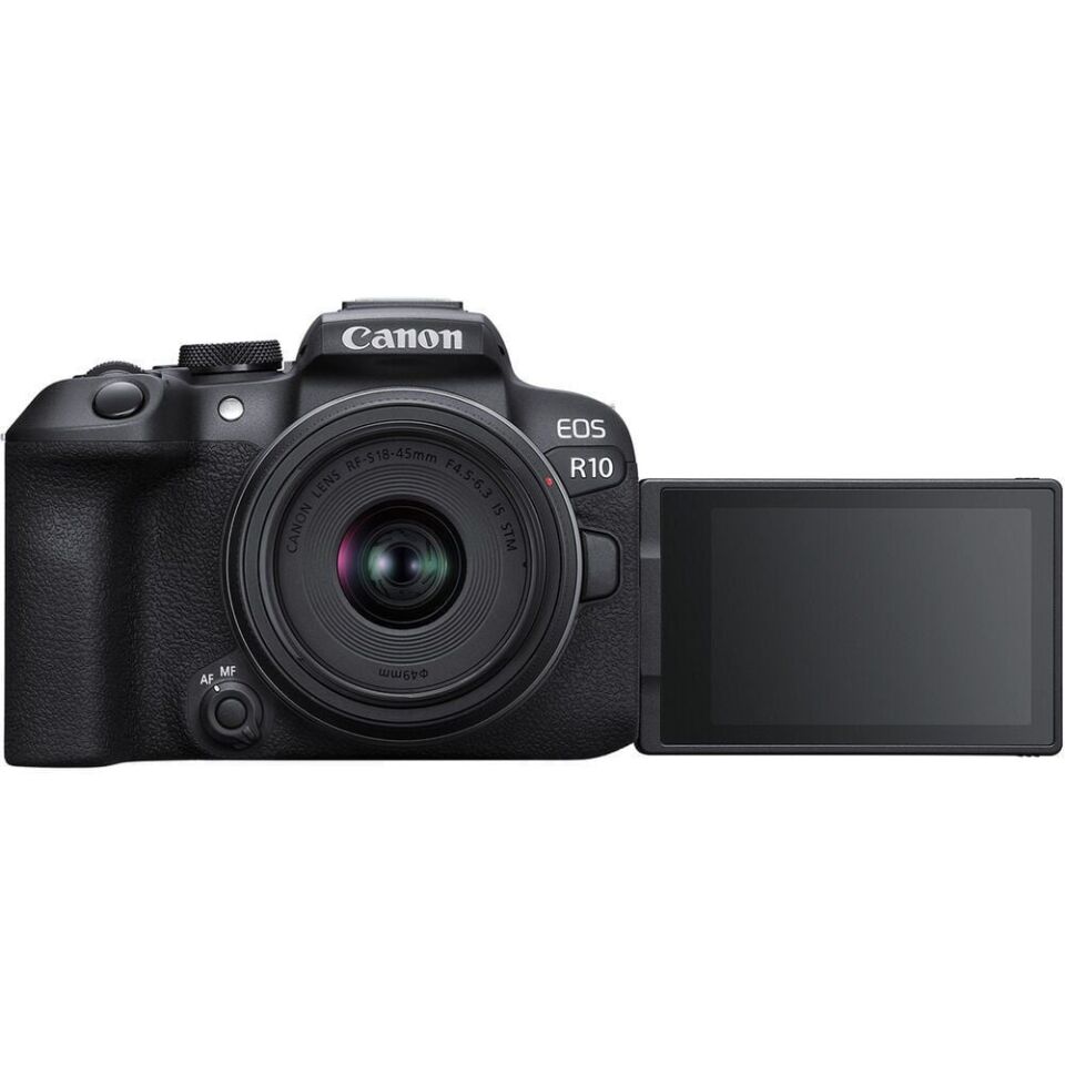 Canon EOS R10 + 18-45mm IS STM Lens Kit (Canon Eurasia Garantili)