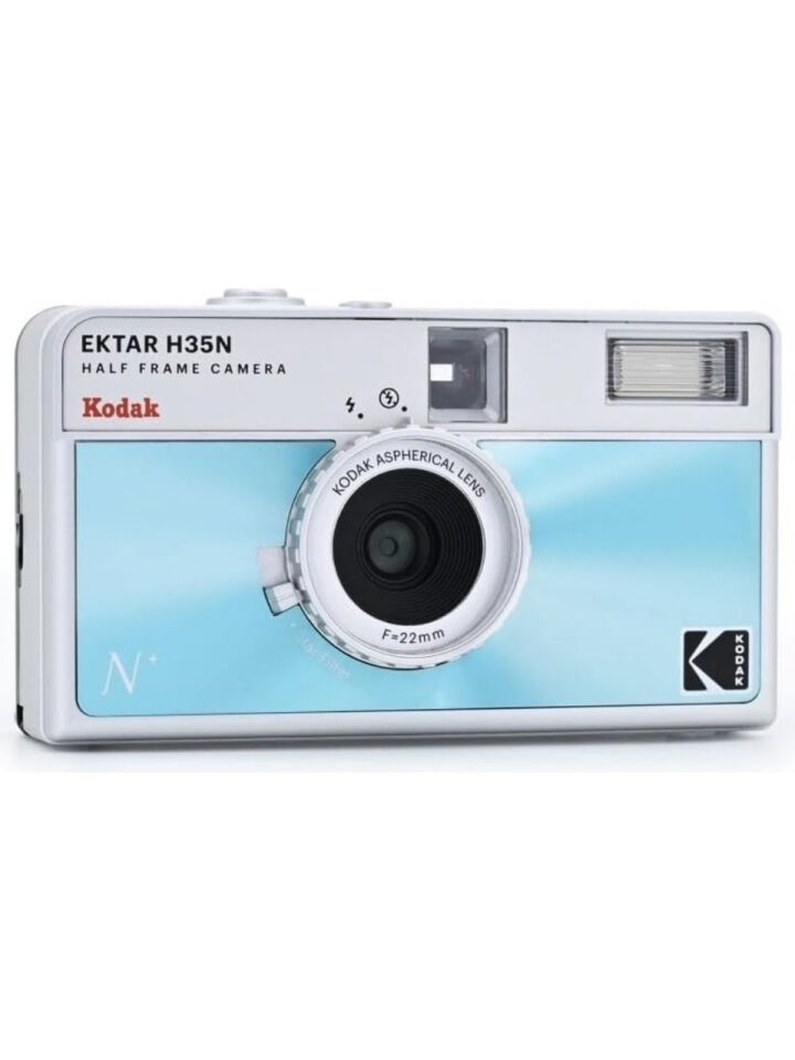 Kodak Ektar H35N 35mm Filmli Fotoğraf Makinesi Sırlı Mavi