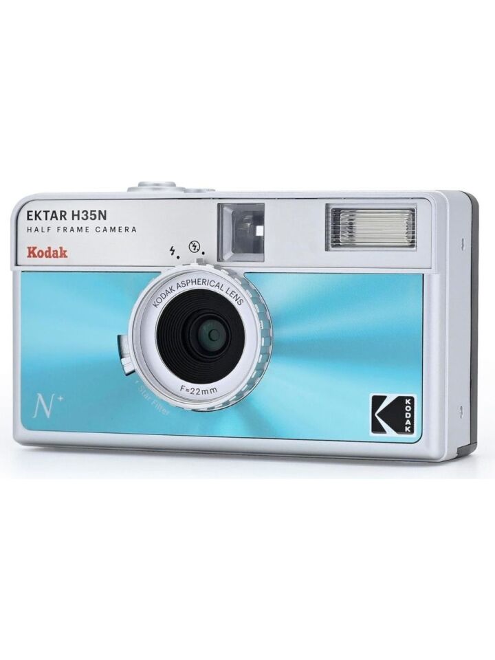 Kodak Ektar H35N 35mm Filmli Fotoğraf Makinesi Sırlı Mavi