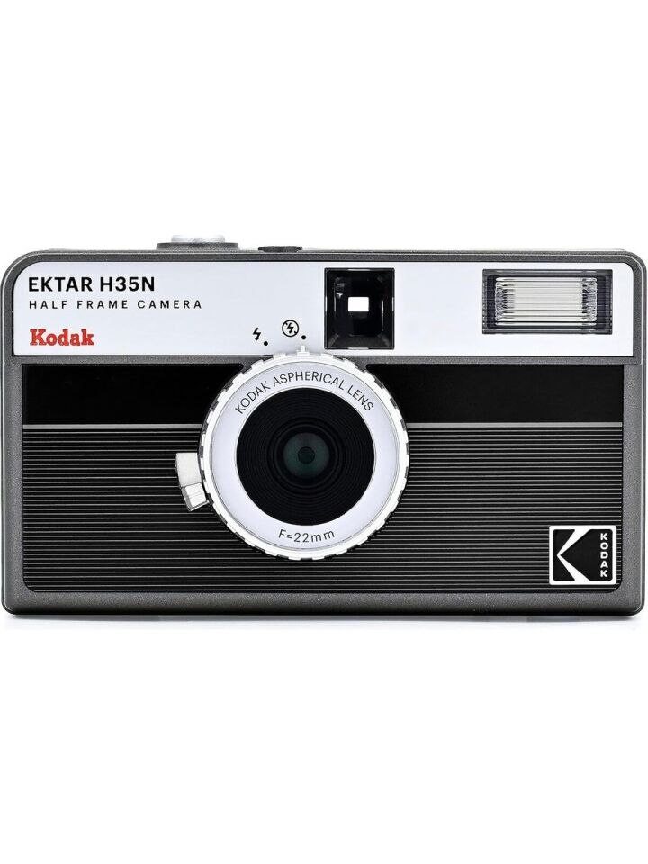 Kodak Ektar H35N 35mm Filmli Fotoğraf Makinesi Çizgili Siyah