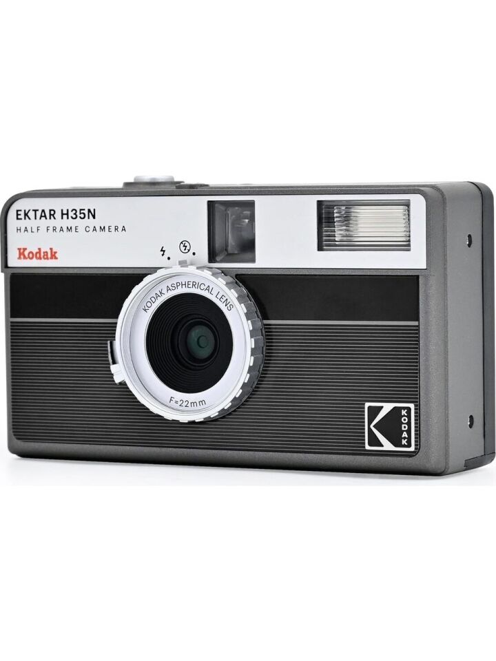 Kodak Ektar H35N 35mm Filmli Fotoğraf Makinesi Çizgili Siyah