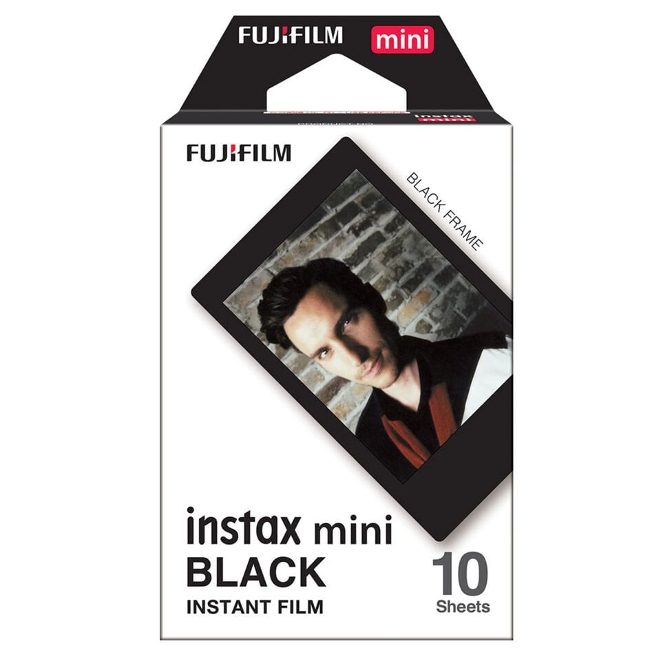 Instax Mini 10'lu Film Black Edition