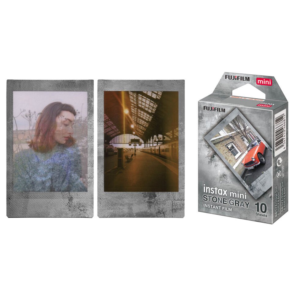 Instax Mini 10'lu Film Stone Gray