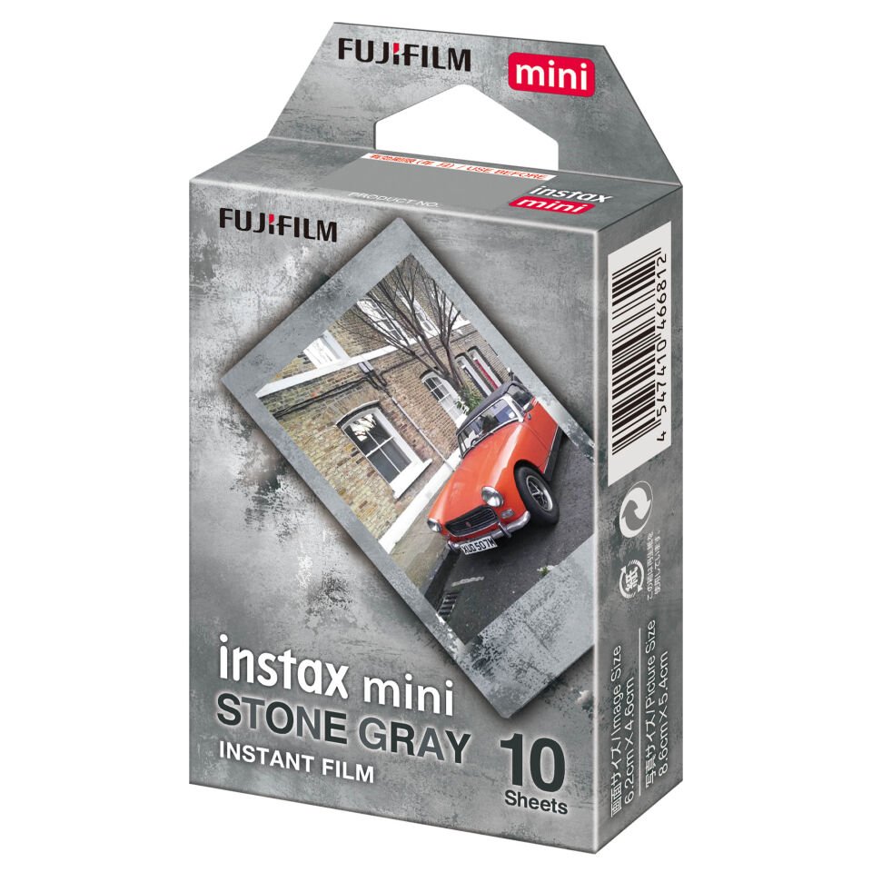 Instax Mini 10'lu Film Stone Gray