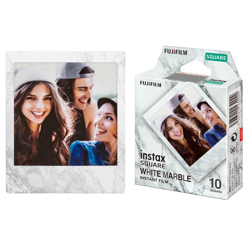 Instax Square 10'lu Film White Marble