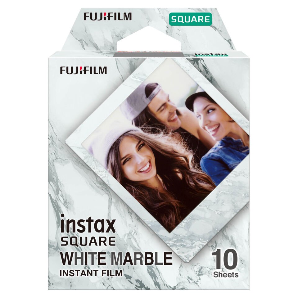 Instax Square 10'lu Film White Marble