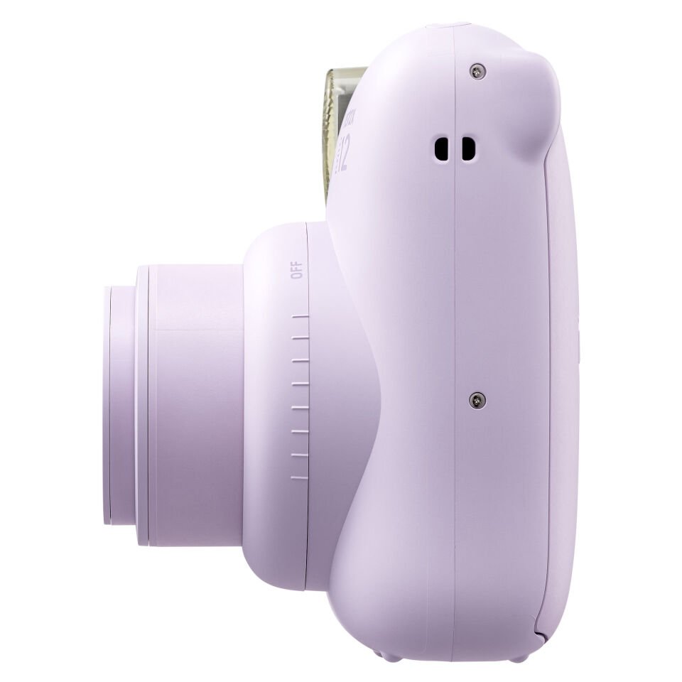 Instax Mini 12 Fotoğraf Makinesi Lila + 20'li Film ve Laporta Albüm