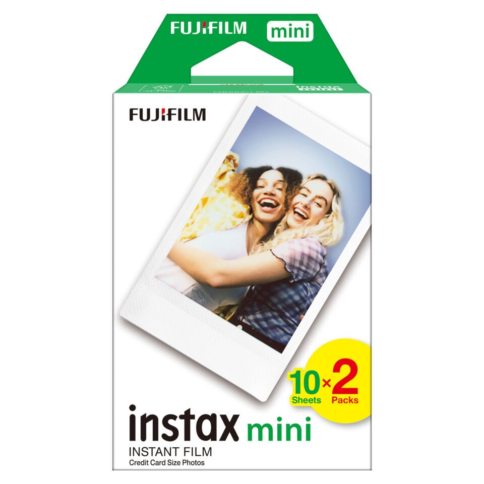 Instax Mini 12 Fotoğraf Makinesi Mavi + 20'li Film ve Laporta Albüm