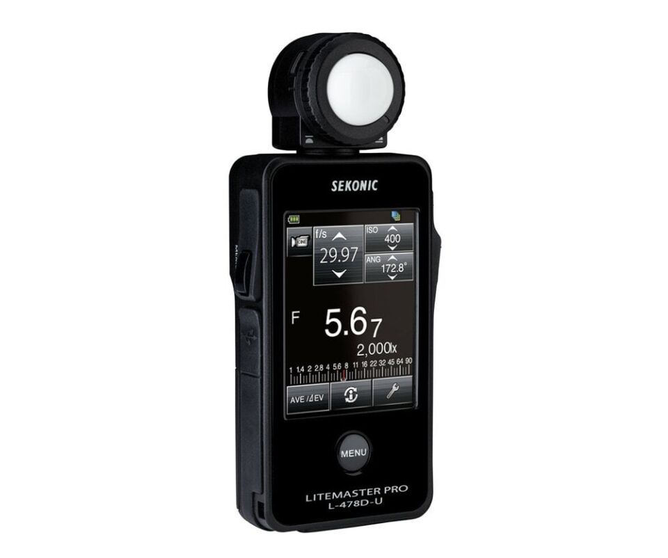 Sekonic L-478D Flaşmetre Işık Ölçer LCD Ekranlı