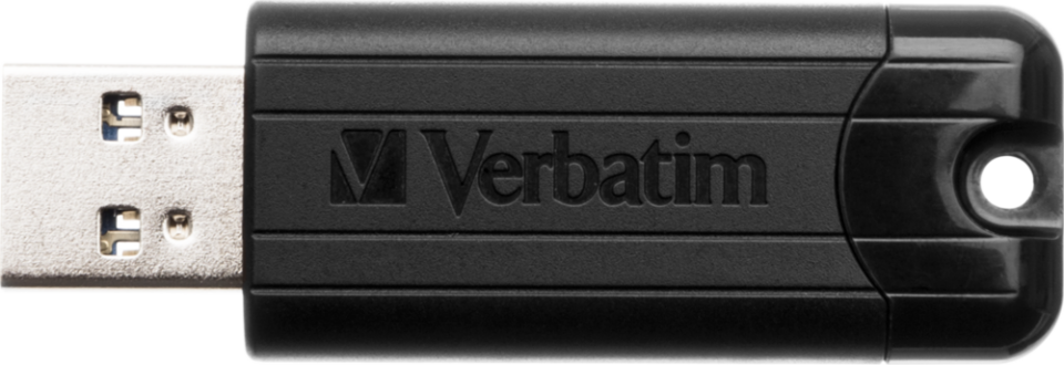 Verbatim 256 GB Pinstripe Usb-A 3.2 Flash Bellek Siyah Renk-(49320)