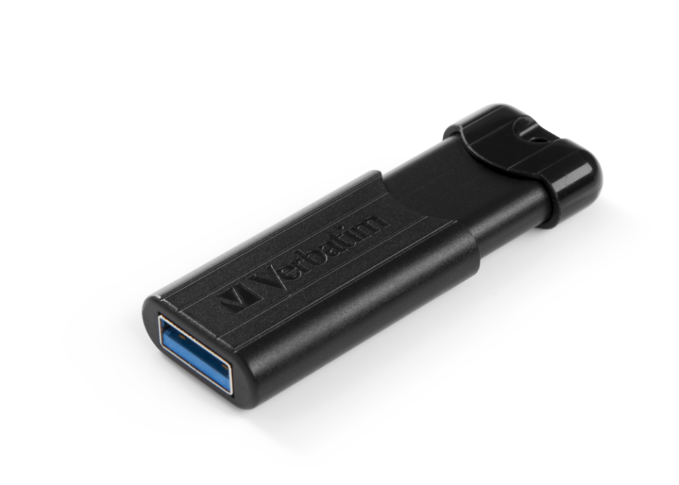 Verbatim 64 GB Pinstripe Usb-A 2.0 Flash Bellek Siyah Renk-(49318)