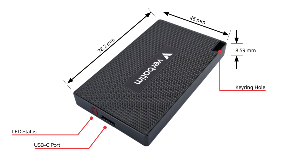 Verbatim 512 GB Metal Mini Taşınabilir SSD Usb 3.2 - 2000MB/S-1750MB/S-(32030)