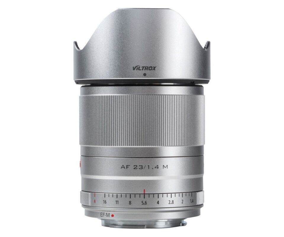 Viltrox Af 23Mm F1.4 M Silver Lens-Canon  Mount Aps-C