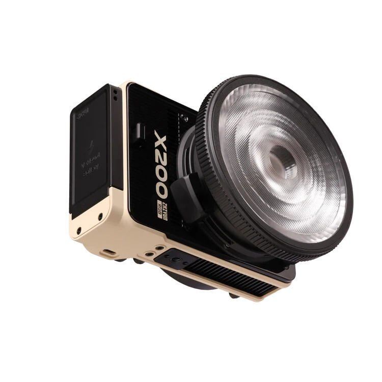 Zhiyun Molus X200 RGB Combo Paket 200W COB Taşınabilir LED Video Işığı- Bej