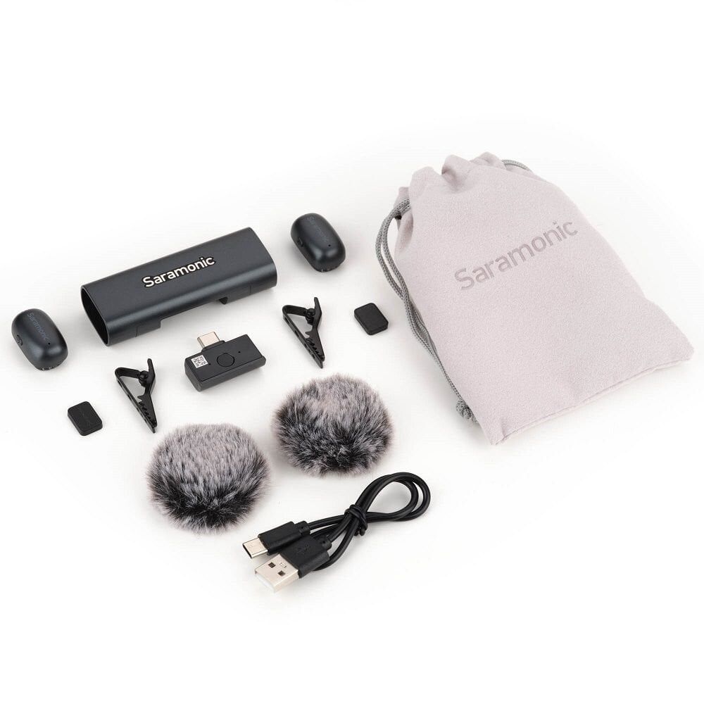 Saramonic Air SE Type-C 2 Kişilik Kablosuz Yaka ve El Mikrofonu (ARTIKEL NO: 1253063)