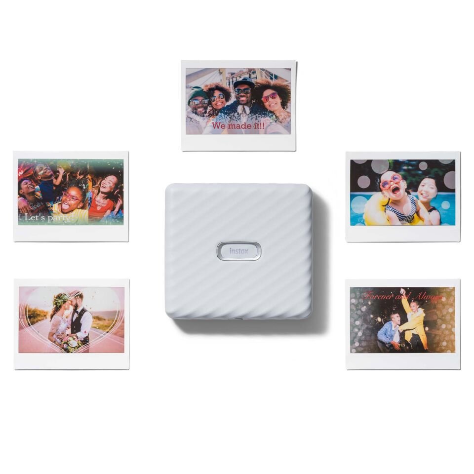 Instax Wide Link Akıllı Telefon Yazıcısı Beyaz ve 20'li Film