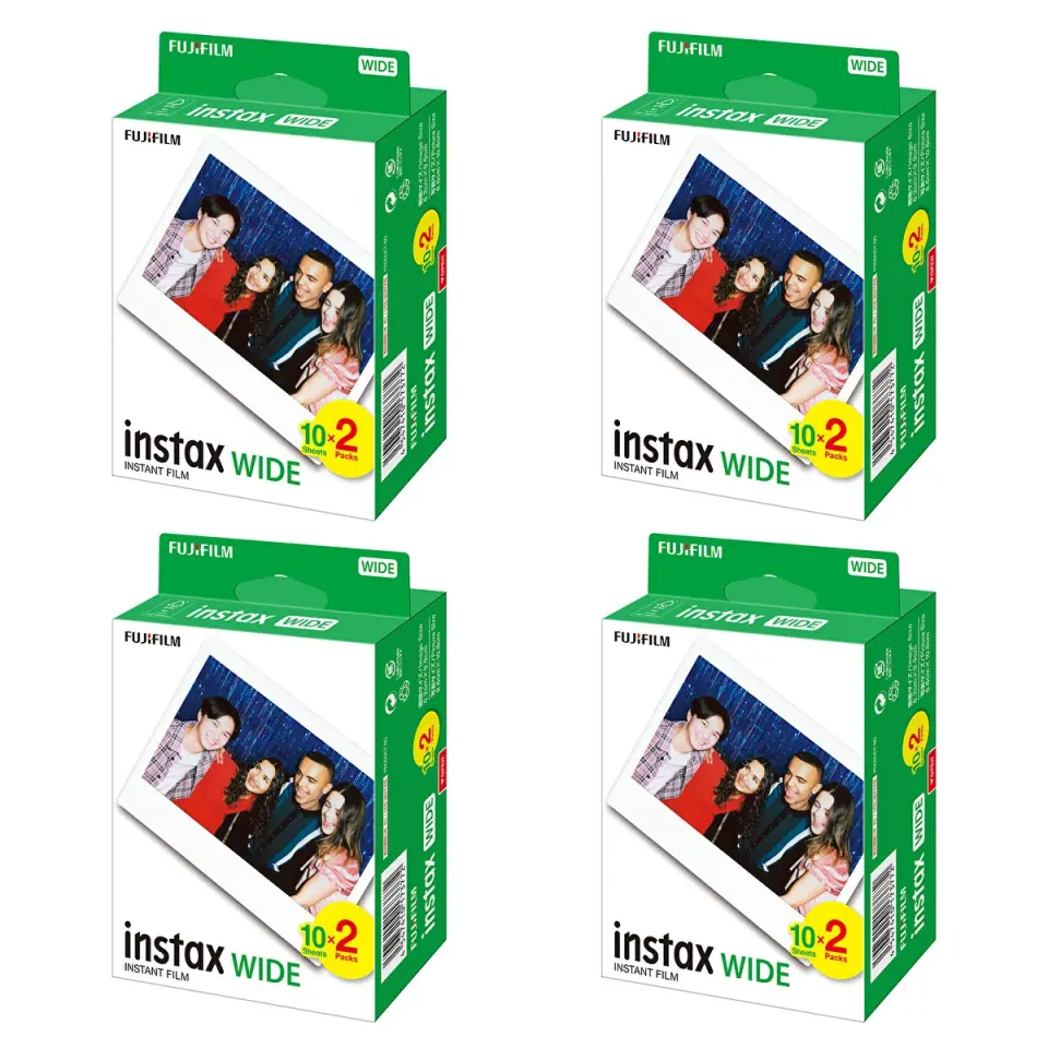 Instax Wide 20'li Film 4'lü Set