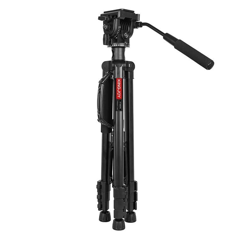 Kingjoy VT-890H Video Tripod Yatay Olan Orta Boru Özelliği