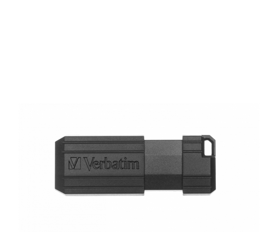 Verbatim 128 GB Pinstripe Usb-A 2.0 Flash Bellek Siyah Renk