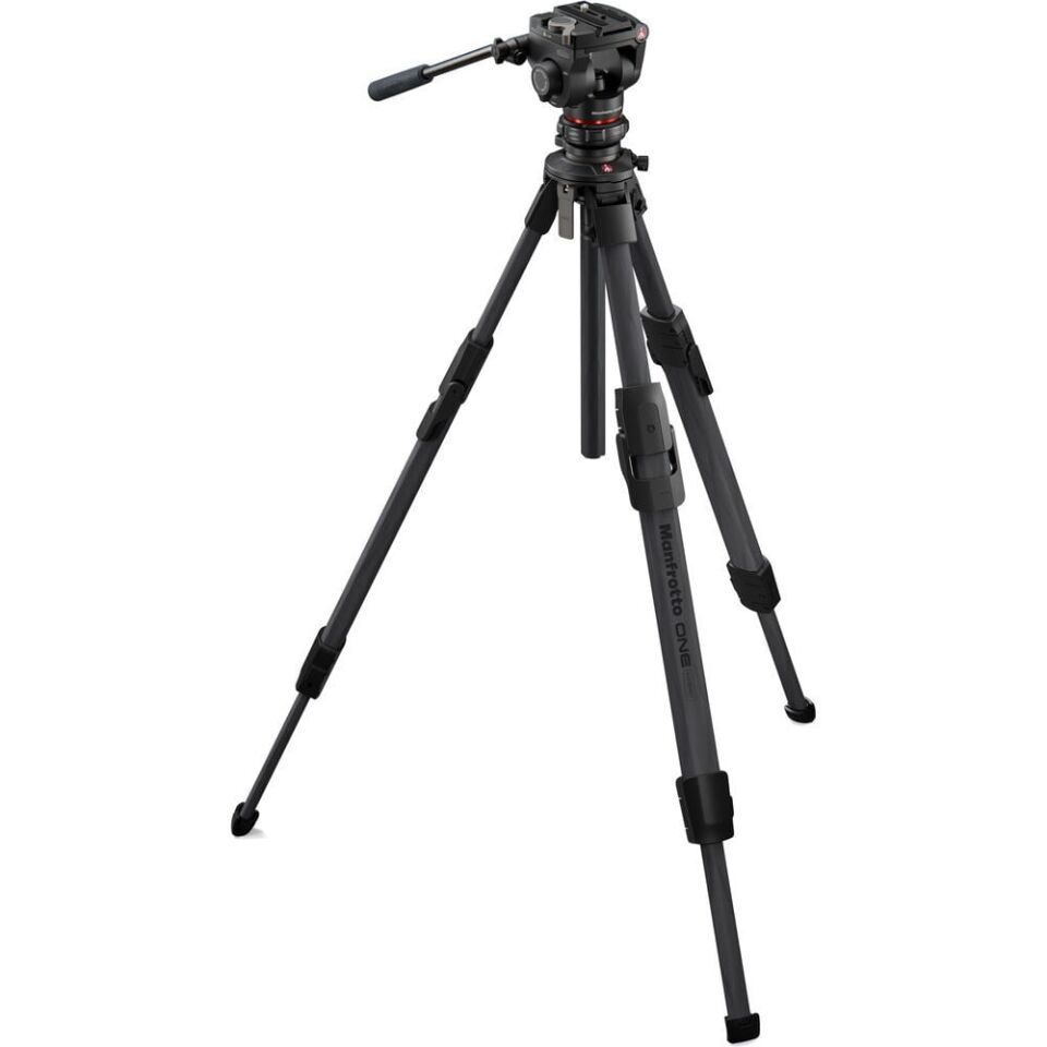 Manfrotto MKONEC-500X One Karbon Tripod ve  500X Akışkan (Fluid) Video Başlık