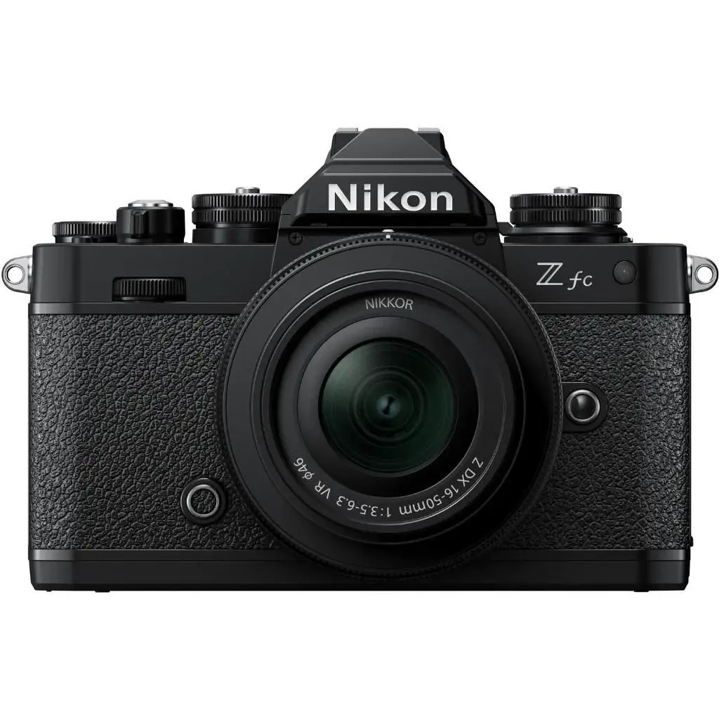 Nikon Z fc Aynasız Fotoğraf Makinesi 16-50mm Lens Kit (Siyah)