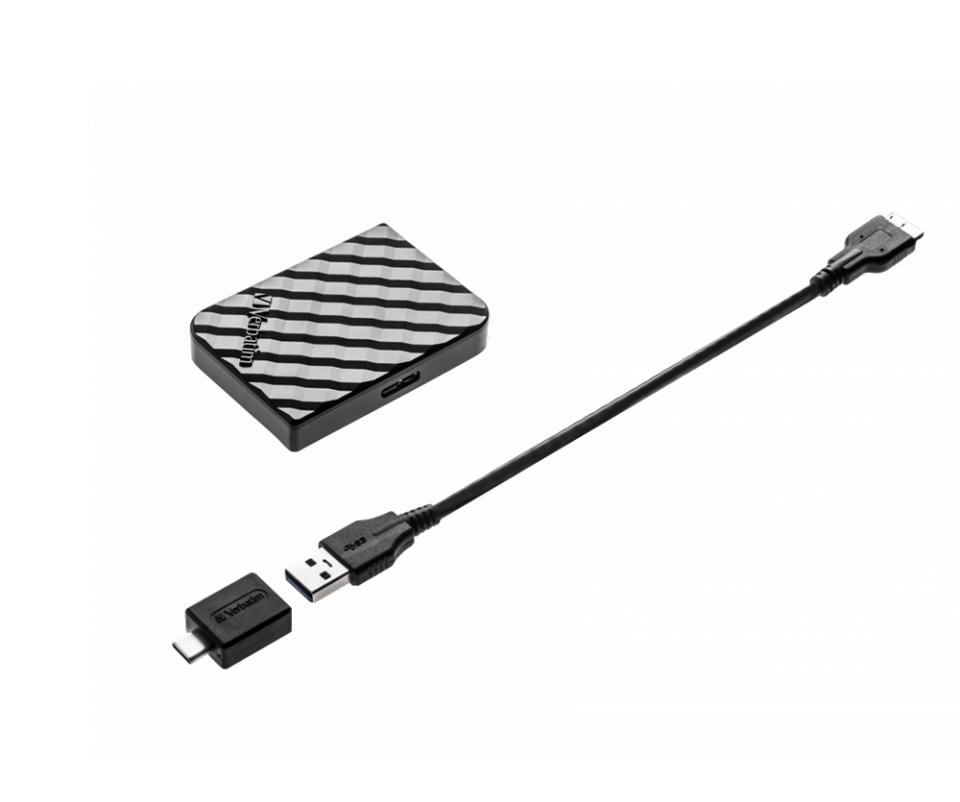 Verbatim 1 TB Taşınabilir SSD Mini Store&go Usb 3.2 - 400MB/S-500MB/S Siyah Renk-(53237)