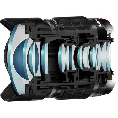 Om System M.Zuiko 8mm F1.8 PRO Balık Gözü Objektif