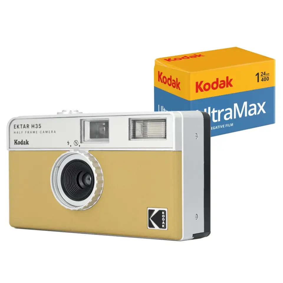 Kodak Ektar H35 135mm Filmli Fotoğraf Makinesi + Kodak Ultramax 24 Poz Film