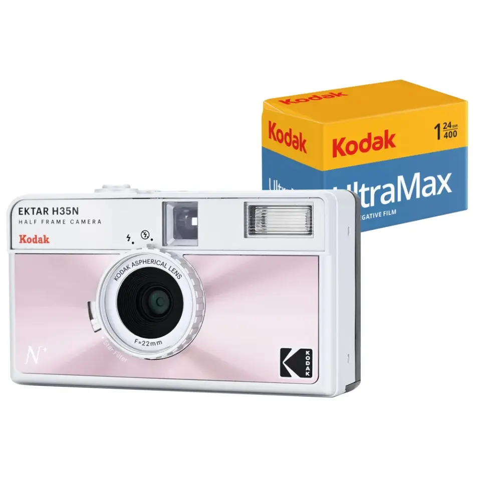 Kodak Ektar H35 135mm Filmli Fotoğraf Makinesi + Kodak Ultramax 24 Poz Film