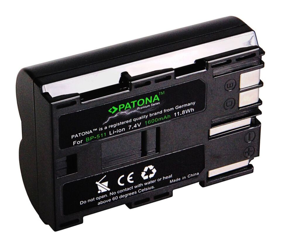Patona 1210 Premium Batarya Canon BP-511