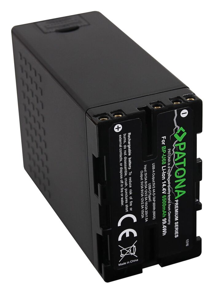 Patona 1316 Premium Batarya Sony BP-U68