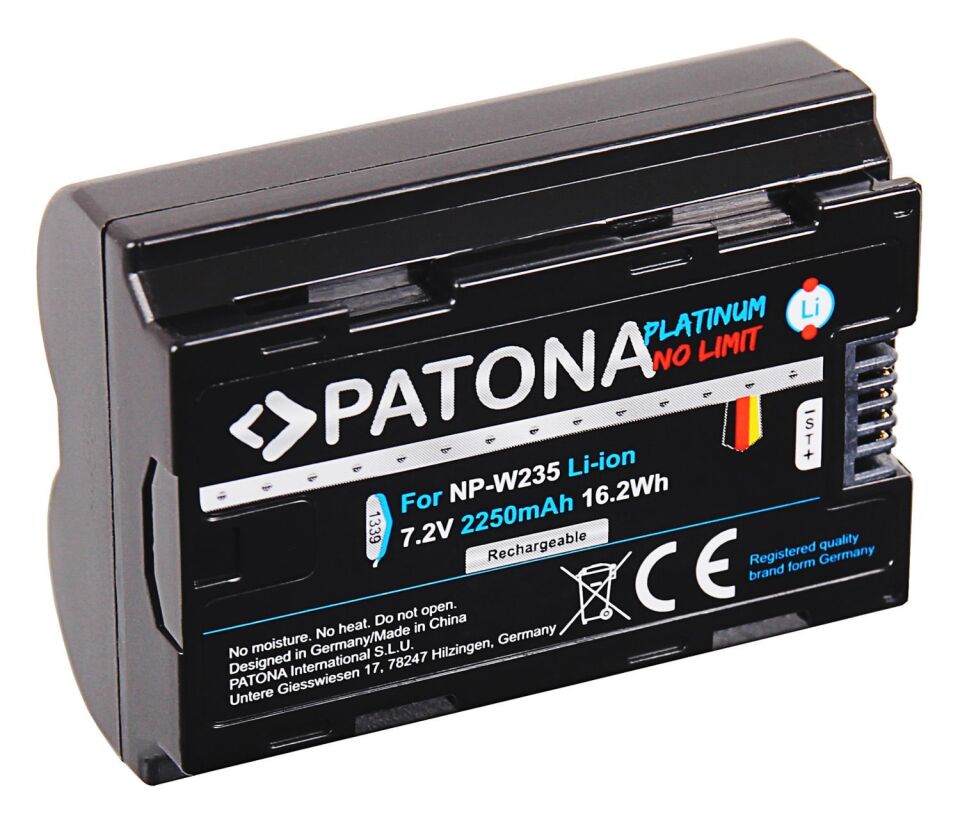Patona 1339 Platinum Batarya Fuji NP-W235