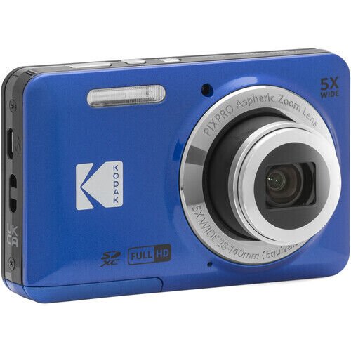 Kodak Friendly Zoom FZ55 Dijital Fotoğraf Makinesi Mavi