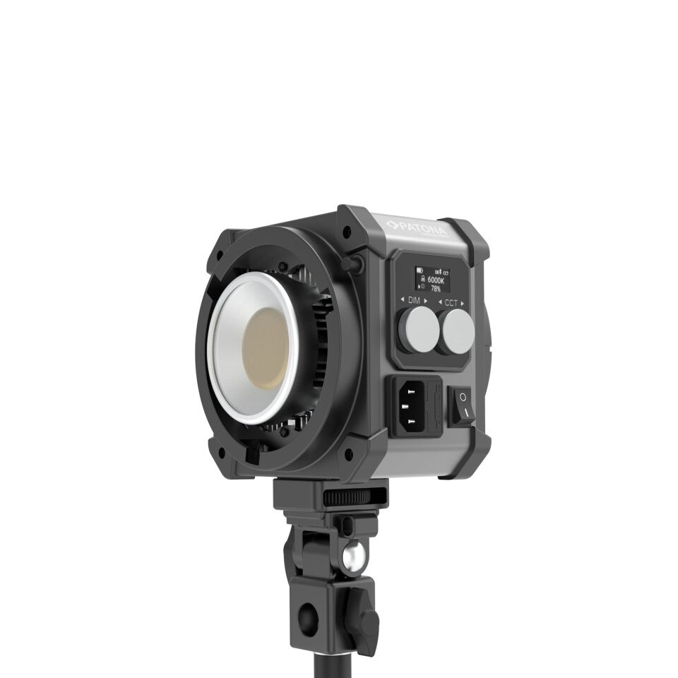Patona 4172 Premium Sq200RGB Led-Video Işığı 200W Cob Sert Kılıf