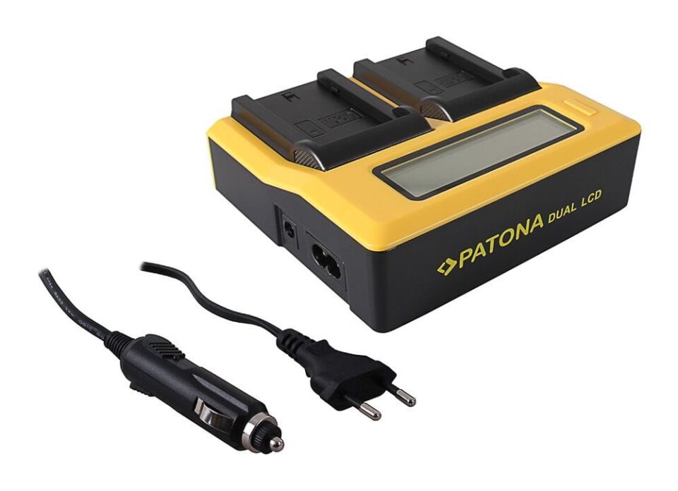 Patona 7683 Standart Seri İkili Lcd Usb Şarj Aleti Sony Np-Fz100