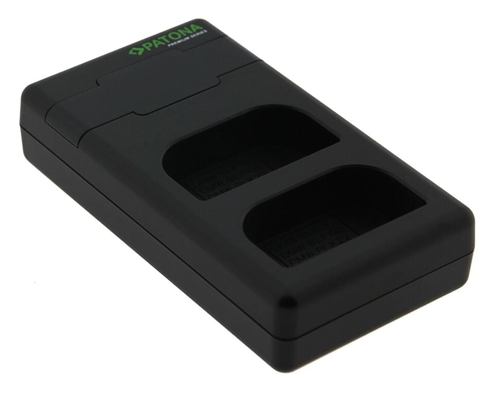 Patona 161942 Premium Twin Performans Pd Şarj Aleti Panasonic Dmw-Blf-19 İncl. Usb-C Cable