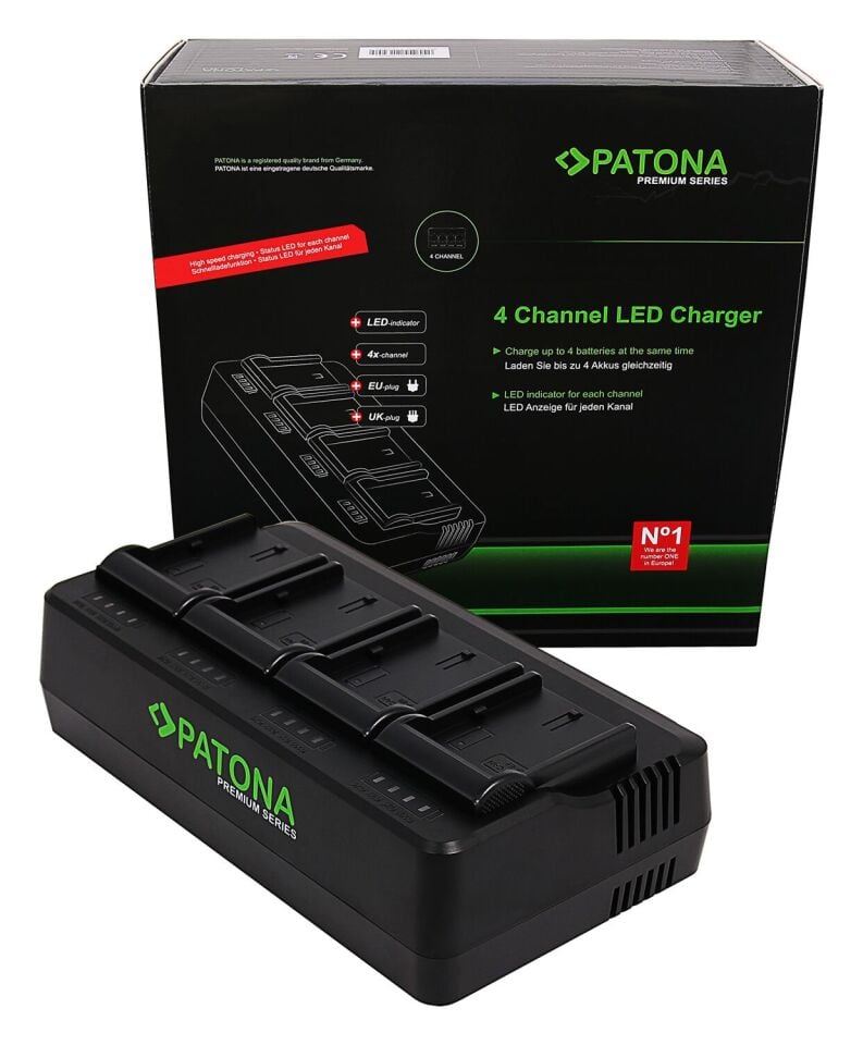 Patona 1688 / 1700 Plate Lp-E6 Battery