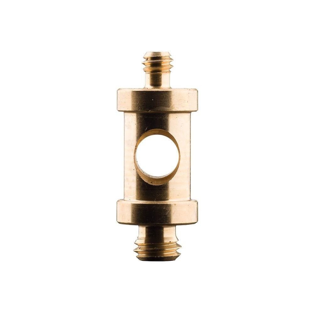 Manfrotto 118 Çift Taraflı Kısa Adaptör - 1/4vida,3/8vida
