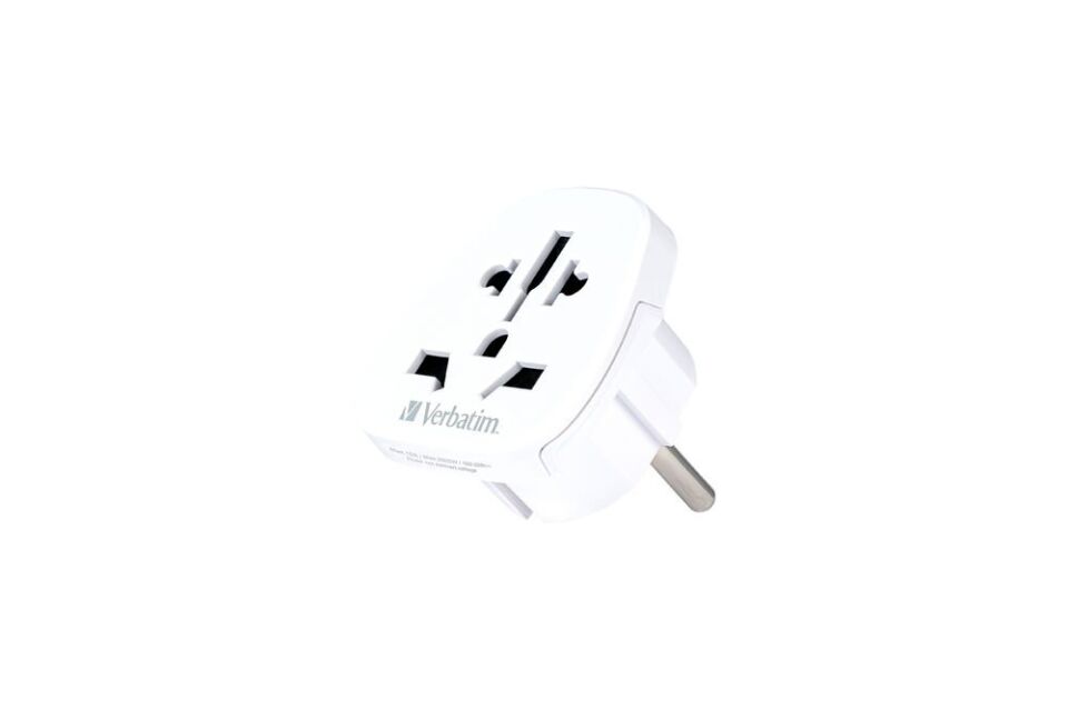 Verbatim 49541 - Wteu-01 World To Europe Travel Adapter Plug