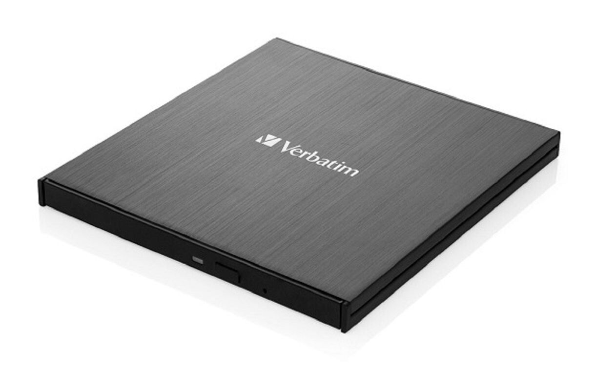 Verbatim 43886 - External Slimline Cd/Dvd Writer Usb 3.2 Gen 1/Usb-C