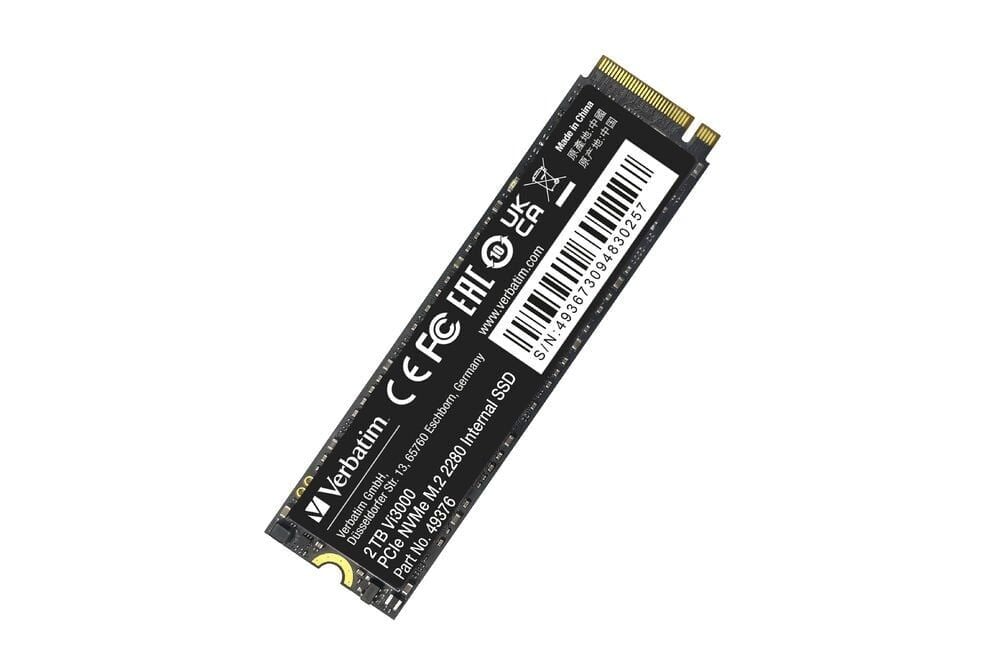 Verbatim2 TB Dahili M.2 SSD VI3000 PCIE4 2200MB/S - 3100MB/S