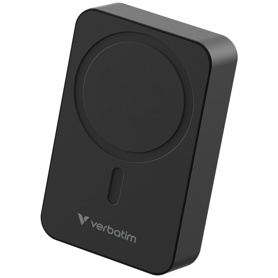 Verbatim 20000 Mah Manyetik Kablosuz (Magsafe) 15W Powerbank 35W PD Siyah Renk Kablo Dahil-(32223)