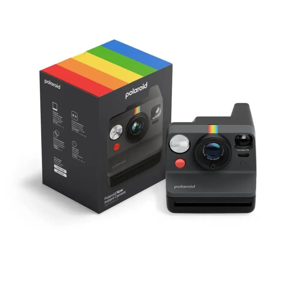 Polaroid Now Generation 3 Siyah