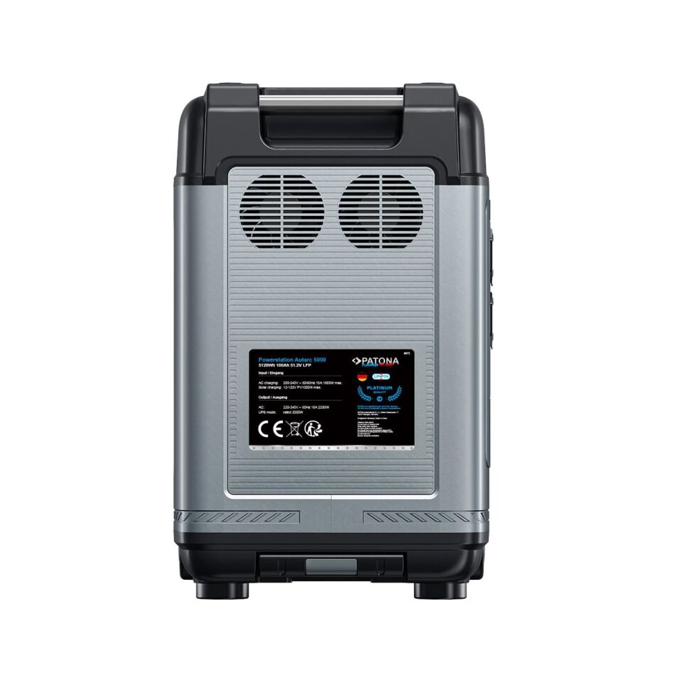 Patona 9973 Platinum Powerstation Autarc 5000 Pd100W Lifepo4